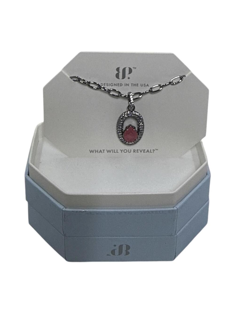 Bomb Party Undeniably You Necklace with Lab-Created Rose Quartz Pendant